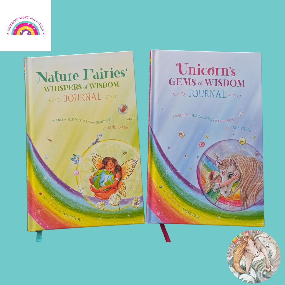Bundle 2- Journal Unicorn's Gems of Wisdom & Nature Fairies Whisper of Wisdom
