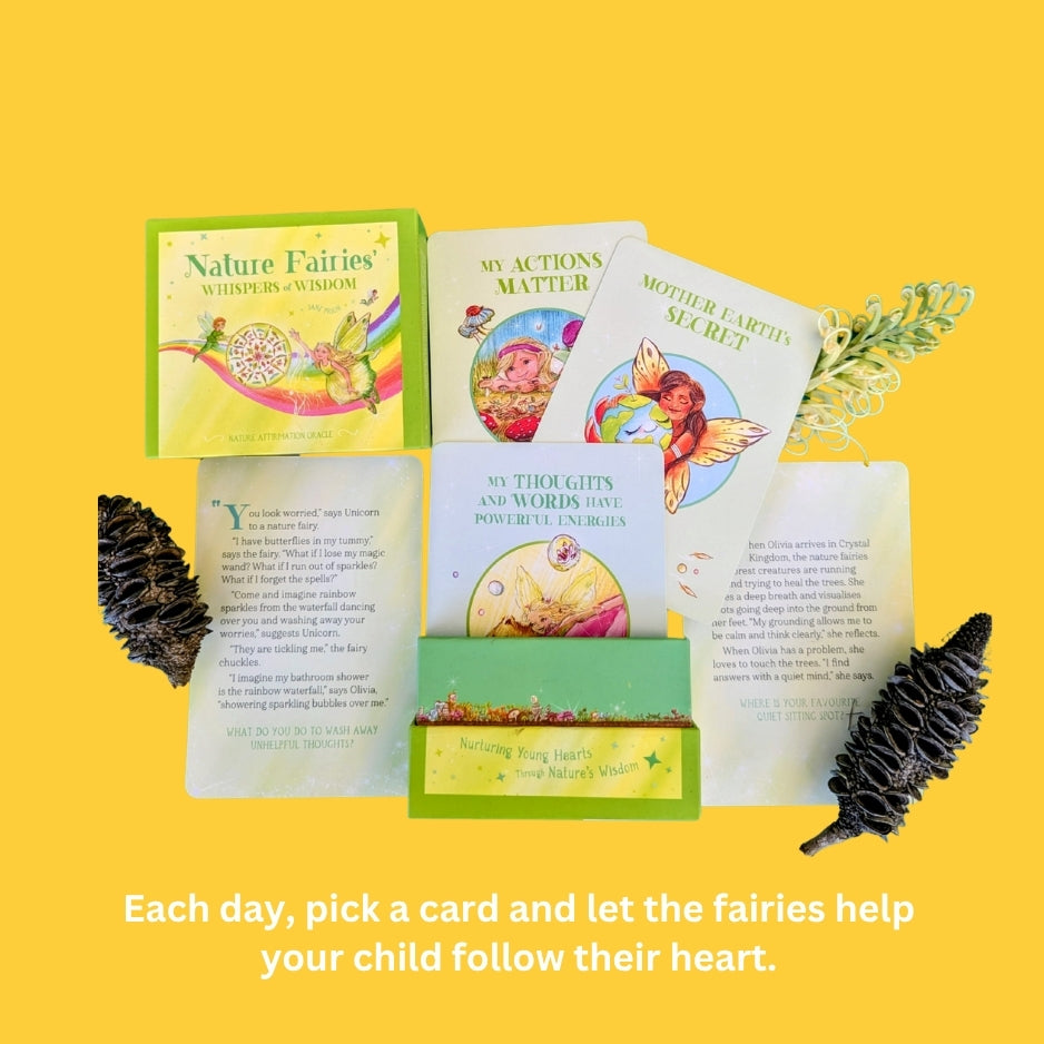 Cards 2 Affirmation Oracle cards - Nature Fairies' Whispers of Wisdom